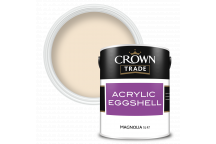5L Crown Trade Acrylic Eggshell Magnolia