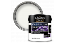 2.5L Crown Trade Fastflow Gloss White