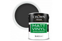 5L Crown Trade Matt Vinyl Black