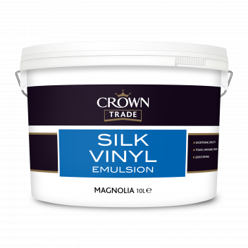 10L Crown Trade Vinyl Silk Magnolia