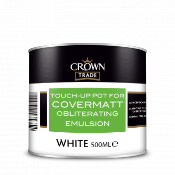 500ml Crown Trade Covermatt Obliterating Emulsion