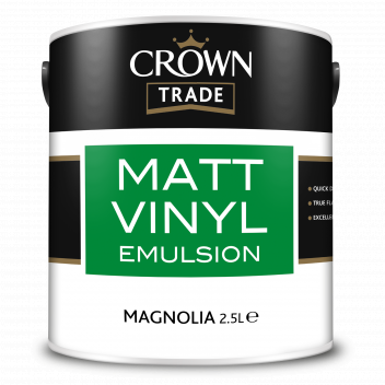 2.5L Crown Trade Matt Vinyl Magnolia
