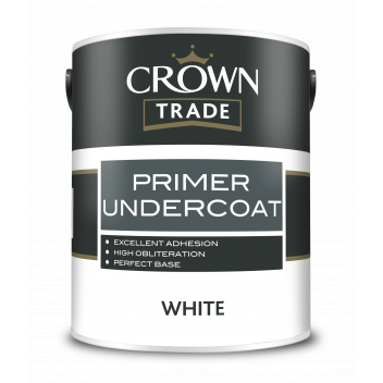 5L Crown Trade Full Undercoat White