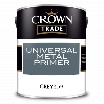 5L Crown Trade Universal Metal Primer Grey
