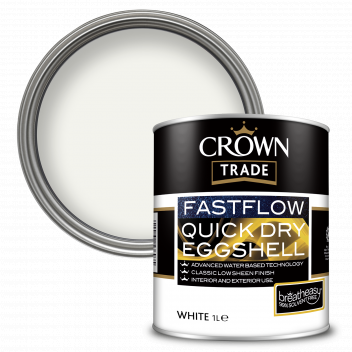 1L Crown Trade Fastflow Eggshell  White
