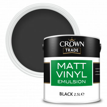 2.5L Crown Trade Matt Vinyl Black