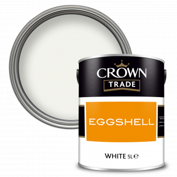 5L Crown Trade Eggshell White