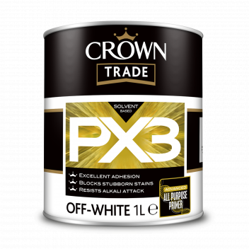 1L Crown Trade PX3 All Purpose Primer Off White
