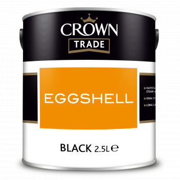 2.5L Crown Trade Eggshell Black