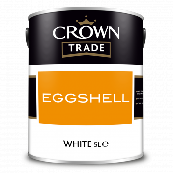 5L Crown Trade Eggshell White
