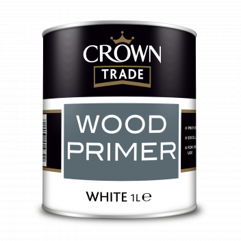 1L Crown Trade Wood Primer White