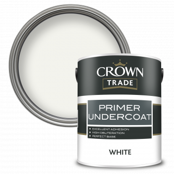 5L Crown Trade Full Undercoat White