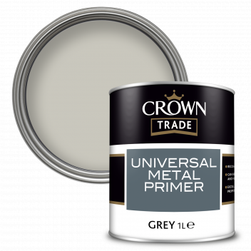 1L Crown Trade Universal Metal Primer Grey