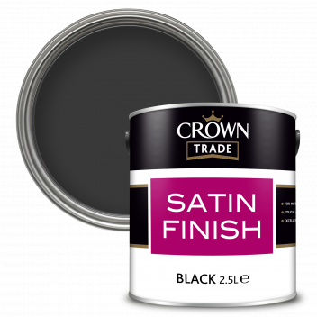 2.5L Crown Trade  Satin Finish Black