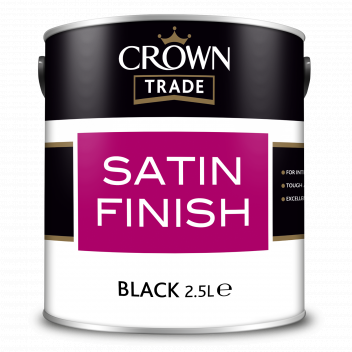2.5L Crown Trade  Satin Finish Black