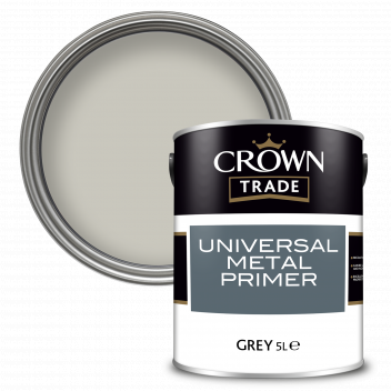 5L Crown Trade Universal Metal Primer Grey