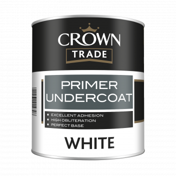 1L Crown Trade Full Undercoat White