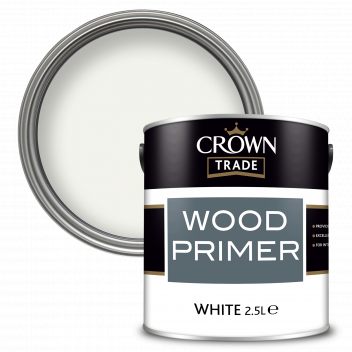 2.5L Crown Trade Wood Primer White