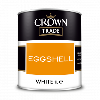 1L Crown Trade Eggshell White